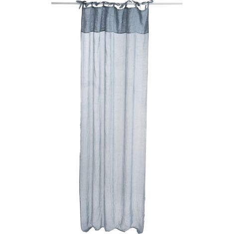 Rideau Voilage "Faded" 140x290cm Gris