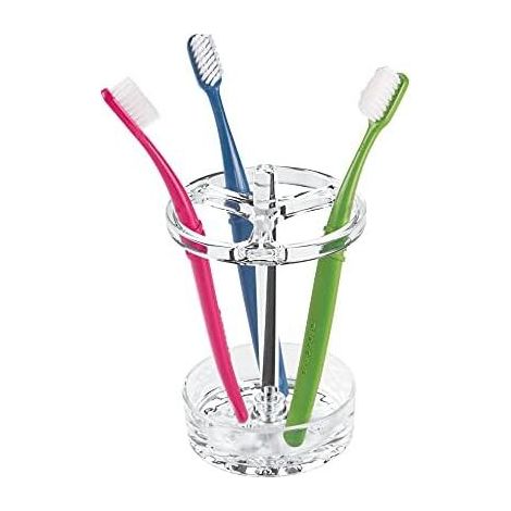 9.8x14.5cm Toothbrush Holder, Large Plastic Toothbrush Holder, Transparent