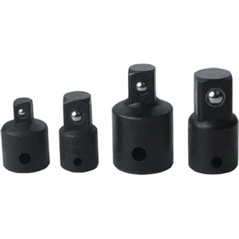 Adaptateur De Douille - 4 Pièces Adaptateurs Réducteurs Pour Clés À Cliquet 1/2" 3/8" 1/4" - Pour Douilles Extensions Et Embouts - Lot Complet (1/4)