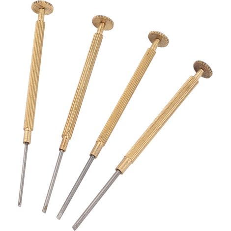 Ensemble de 4 tournevis pour le démontage du bracelet et du mouvement de montre, accessoire de réparation de montres (1/5)