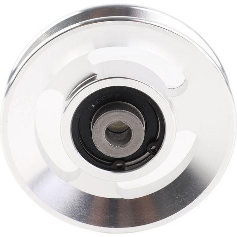 Poulie de musculation en alliage d'aluminium, accessoire de fitness pour salle de sport à domicile, 90 mm (1/5)