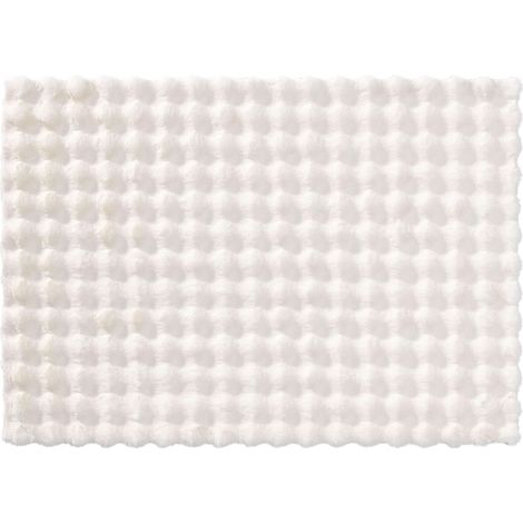 Tapis Rectangulaire 120 x 170 cm – Imitation Fourrure – Modèle "Mounty" - 120x170cm - Naturel (1/5)