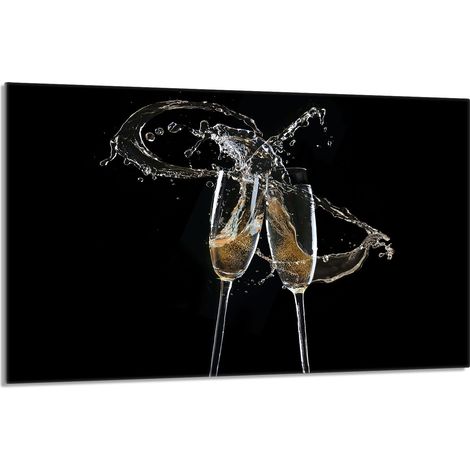 Glasschutzplatte für den Herd 80x52 Wein (1/5)