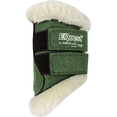 EQuest Softgamasche speziell für Mini-Shetty, 2er Set - Bottle Green (1/2)