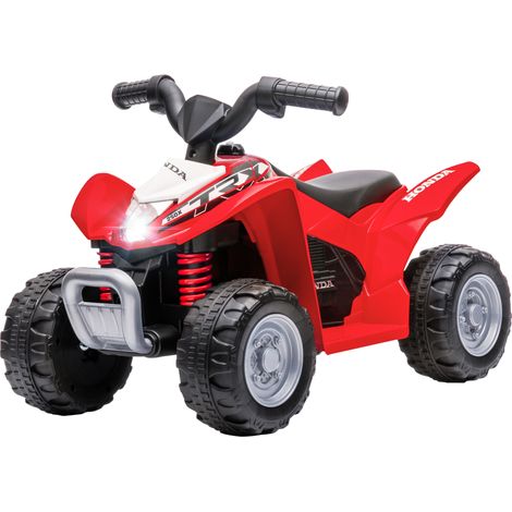 Honda Licensed Kids Electric Quad Bike, 6V ATV Ride On Ages 1.5-3 Years, Red (1/5)