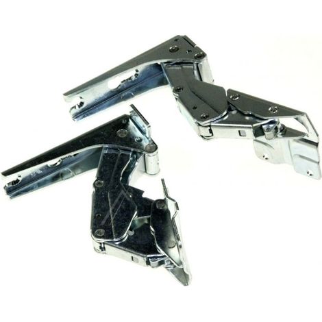LOT DE 2 CHARNIERES DE PORTE REFRIGERATEUR DE DIETRICH 41X0396 De Dietrich