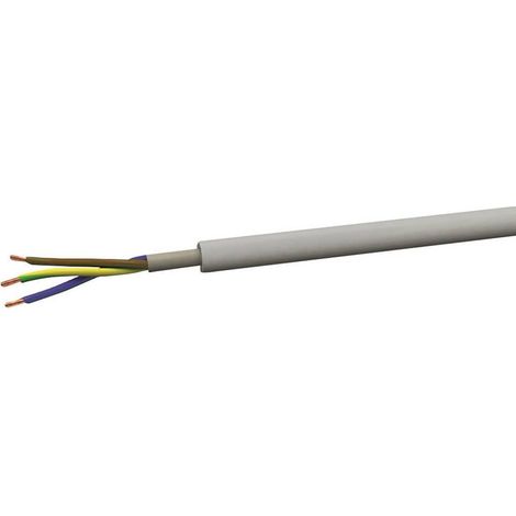 Voka-kabelwerk Cable de instalación NYM-J 5 x 1,5 mm² gris claro