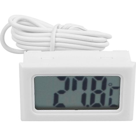 Thermomètre numérique LCD pour réfrigérateur-congélateur : température de -50 à 110 °C (1/5)