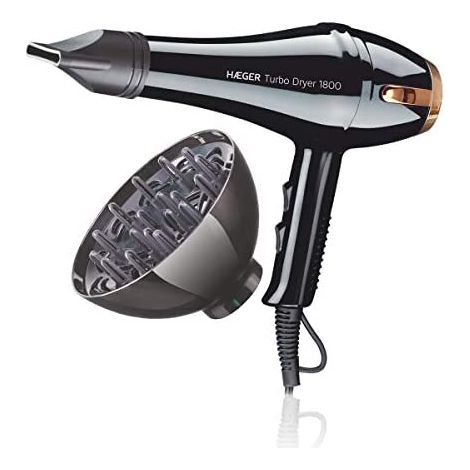 Haeger TURBO SECHOIR 1800 W Noir, Or