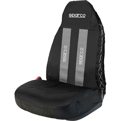 3D coprisedile auto universale grigio con intreccio laterale (1/5)