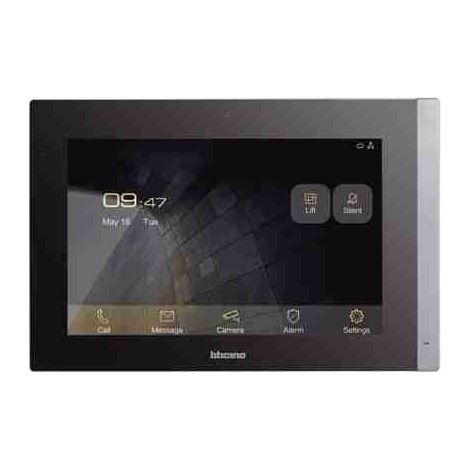 BTI373001 IP-Video-Türsprechanlage mit 10-Zoll-Touchdisplay und interner Kamera