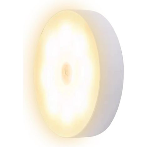 Générique Lampe De Placard Avec Détecteur De Mouvement  Lampe Murale À Piles Rechargeables  Lumière Magnétique Et Adhésive Pour Armoire Garage Cuisine Chambre Salle De Bain (1/5)