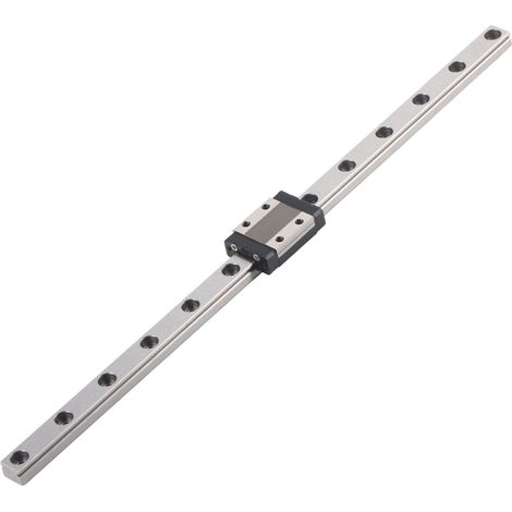 Rail Guideur Linéaire MGN9 avec Palier Coulissant en Acier pour Équipements CNC et Automatisation - 250mm (1/5)