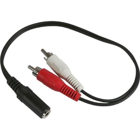 APM 419004 Adaptateur 2 RCA - Jack 3.5 mm