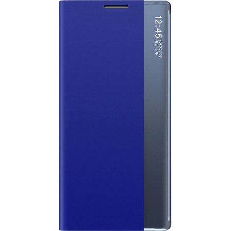 Nouvelle coque de protection avec rabat et support pour Samsung Galaxy S25 Edge - bleue (1/2)