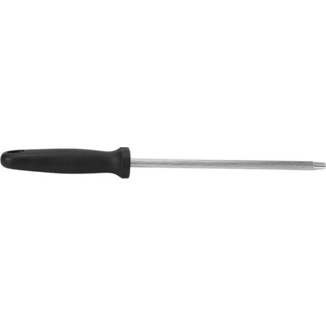 Professioneller Messerschärfer aus Edelstahl mit Griff für die Küche – Wetzstab Nr. 4