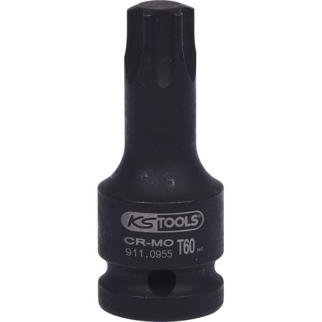 Douille à chocs courte TORX® 1/2'', T60 - sur carte (1/5)