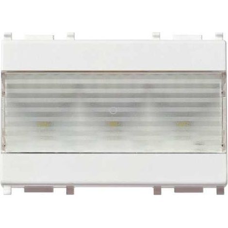 14384 Lámpara de Emergencia LED 3M 120-230V Blanco Plano