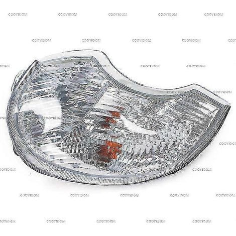 Feu avant large pour Hyundai Terracan - Clignotant et ampoule inclus (2001-2006) (1/5)