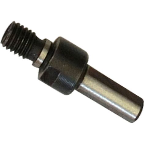 Adapter für Bohrmaschine und Winkelschleifer, Polieraufsatz, Gewindeadapterstange aus Metall (1/5)