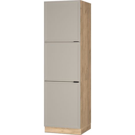 Küchenschrank Fame-Line, GrauBeige, 60 cm, Vicco