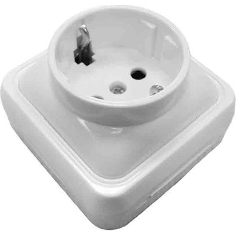 Prise Schuko Surface Onsen Installation Rapide En Saillie Schuko - Edm (1/2)
