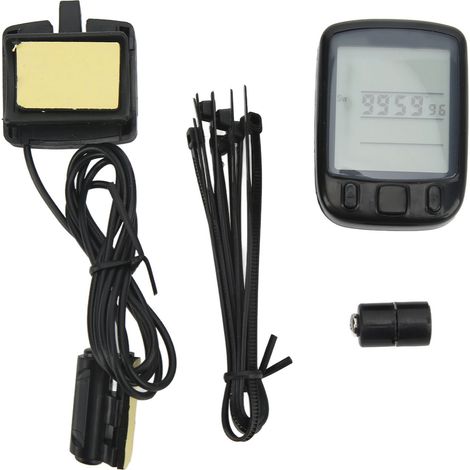 563A Wasserdichter, leuchtender Fahrradcomputer mit Echtzeit-Geschwindigkeits- und Distanzanzeige für Radfahrer (1/5)