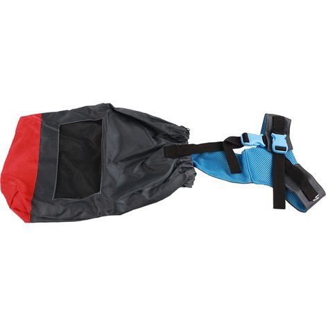 1 Sac de protection pour chien paralysé, tissu polyester respirant, fermeture éclair latérale, accessoire fauteuil roulant (1/5)