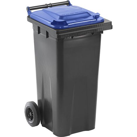 FRANKEL kaiserkraft, Poubelle, DIN EN 840, capacité 120 l, l (1/5)