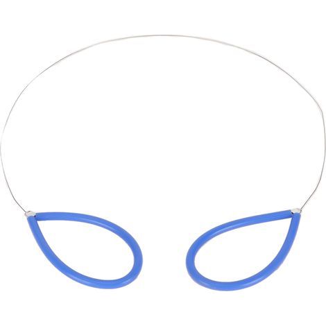 4-teiliges flexibles Schneidewerkzeug-Set aus Edelstahl für Keramikkünstler, Keramikschneider mit schwarzem Griff und blauen Drähten (1/5)
