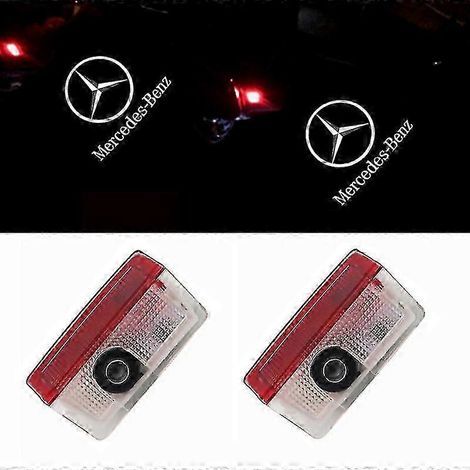 Projecteurs de logo lumineux de porte Mercedes-Benz - Compatibles avec 2 LED