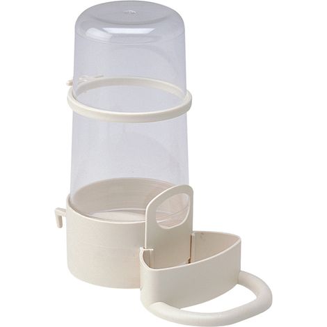 Ferplast Abreuvoir FPI 4564 Grand abreuvoir pour canaris, petits oiseaux et oiseaux exotiques. Variante FPI 4564 - Misure: 7.4 x 14.8 x h 15.5 cm - 0.4 L - (1/2)