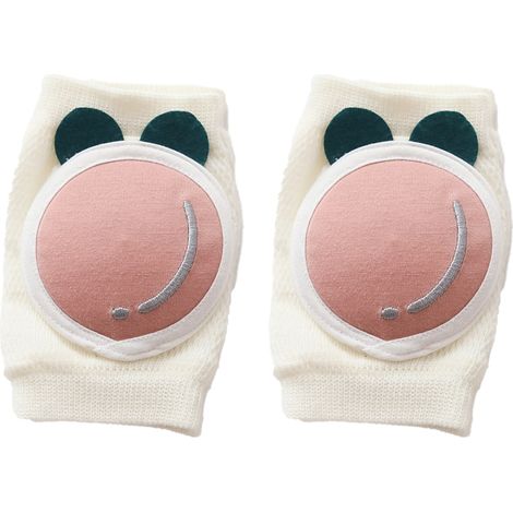 Genouillères Bébé - Protection Pour Ramper Et Premiers Pas - Élastiques Respirantes Et Lavables En Machine - Taille Unique Unisexe (1/5)