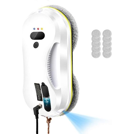 Robot aspirateur lave-vitres automatique à eau pour fenêtres, télécommande, essuie-vitres électriques, UE (1/5)