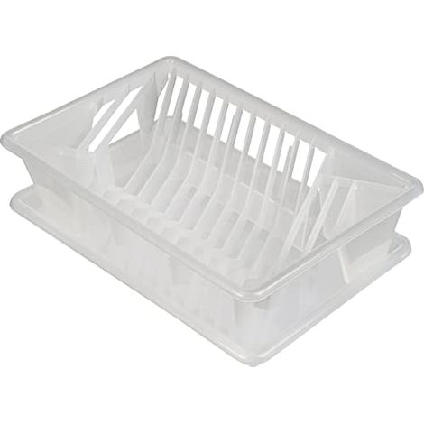 Excelsa Scolapiatti Piccolo, Plastica, Bianco (1/4)