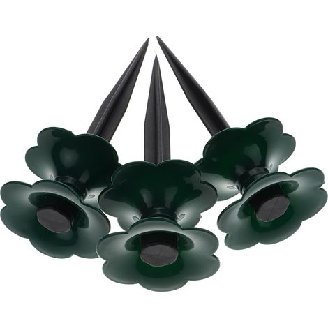 3 Pièces Guide pour Tuyau D'arrosage en Plastique Vert Roue Directionnelle Pratique pour Jardin et Parterres de Fleurs, Support de Tuyau D'arrosage Robuste (1/5)