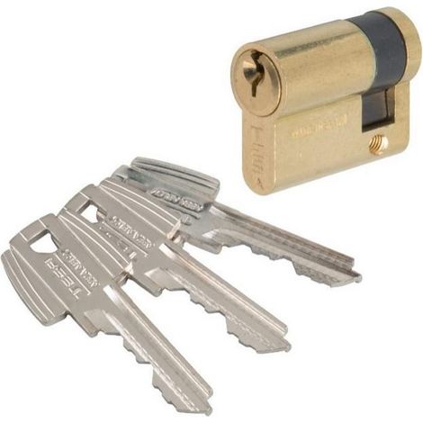 Llave de cilindro de cierre TESA número 97856 B Latón - 50303010L 97856 (1/3)