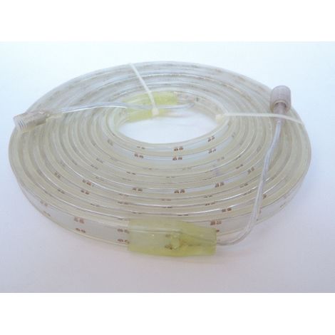 Ruban bandeau LED étanche 14.4W/m 3000K 1200lm/m longueur 5m alim 12V (non incl) 120leds/m exterieur IP65 (1/3)