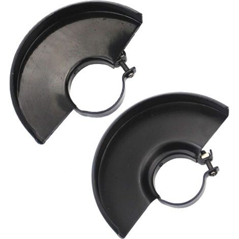 Copertura protettiva per smerigliatrice angolare, accessori per utensili elettrici, nera, 2 pezzi (1/5)
