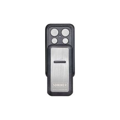 Télécommande 4 canaux 868 MHz – Portée jusqu'à 140 m – Compatible avec récepteurs SOMMER – Émetteur mural pour motorisations (1/3)