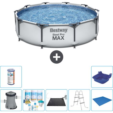 Bestway Bestway Steel Pro MAX Ronde - 305x76 cm - 8-pièces S22139 (1/5)