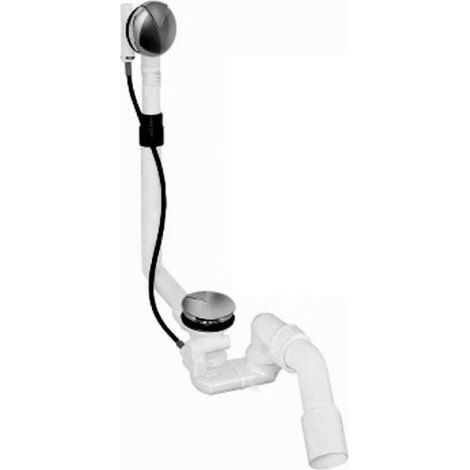 Ideal Standard - Juego de desagüe con rebosadero Multiplex, cromo K7804AA (1/2)