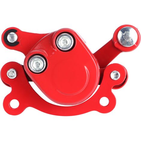 Disque de frein 120mm étrier pour mini moto 43 47 49cc, kit freinage électrique go kart scooter, rotor acier haute performance, pièce remplacement vélo motorisé (1/4)
