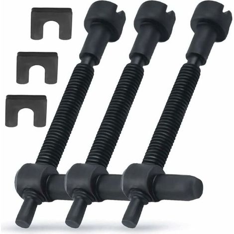 Kit de Vis de Réglage de Chaîne/Chaîne Vis de Réglage du Tendeur pour Husqvarna 61 66 266 268 272 281 288 162 181 281XP 5015 (1/5)