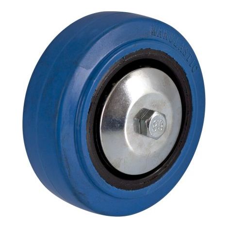 Roue de chariot Pleine Guitel Hervieu Ø 80mm, l. 32mm, Ø alésage 12mm, Alésage lisse, 150kg max ( Prix pour 1 )