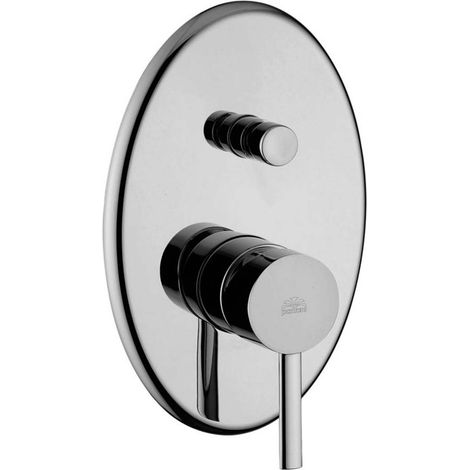 Miscelatore incasso doccia monocomando con deviatore cromato - Paffoni Berry (1/4)