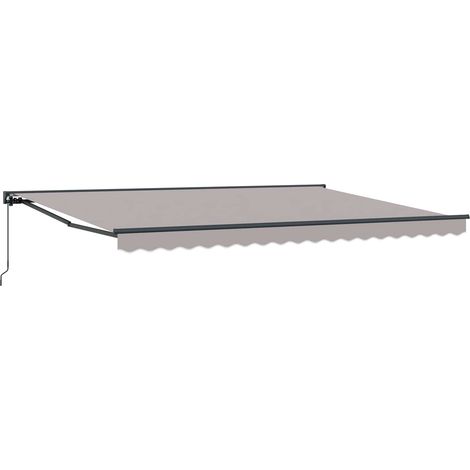 Maison Exclusive - Struttura della tenda Grigio chiaro 450 × 300 cm (1/5)