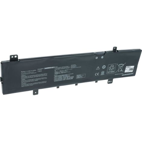 vhbw Akku kompatibel mit Asus VivoBook X505ZA-BQ298, X505ZA-bb31 Notebook (3500 mAh, 11,52 V, Li-Polymer) (1/5)