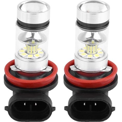 2 pièces de ampoules de phare LED 100W ultra-lumineuses pour voiture (lumière blanche),de (1/4)