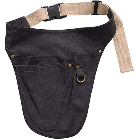 Ceinture porte-outils d'électricien en toile résistante, avec (1/5)